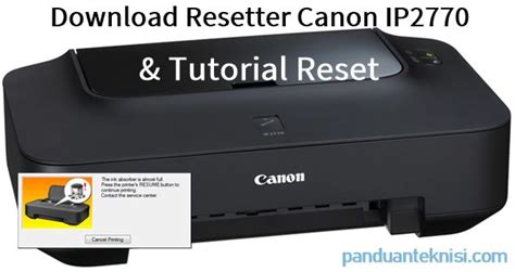 Canon IP2770 resetter indonesia