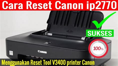 Cara Reset Printer Canon IP2770 Dengan Software Resetter