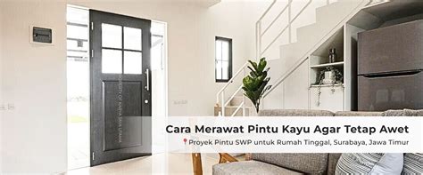 Cara merawat pintu sudah dicat kayu