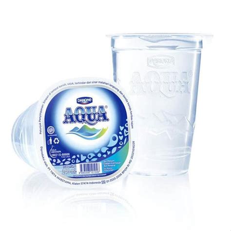 Cuci Cup Aqua Gelas
