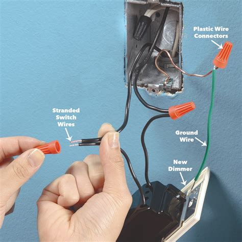 Dimmer Switch Lamp Installation