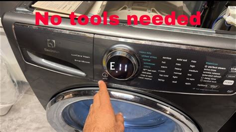 Electrolux Washer Error E11