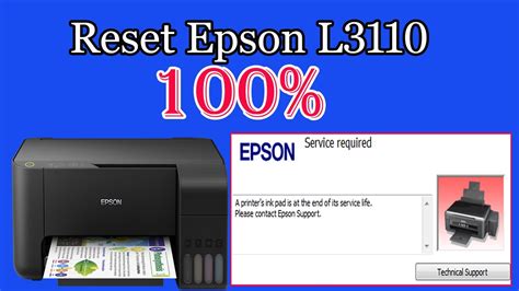 Epson Adjustment Program L3110 Tidak Bisa Reset