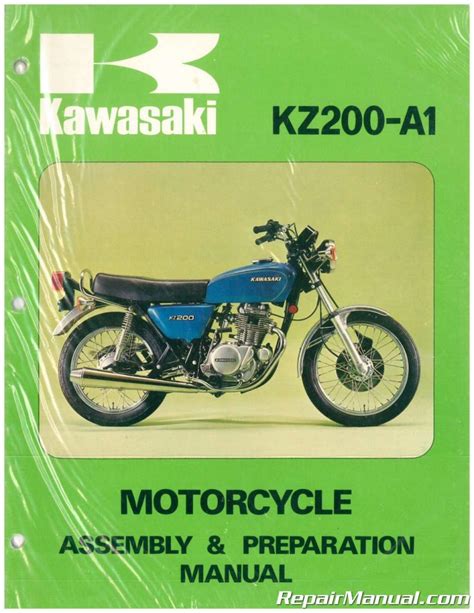 Kawasaki KZ200 dashboard