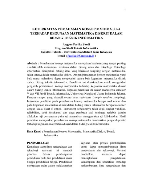 Matematika dalam Teknik Informatika