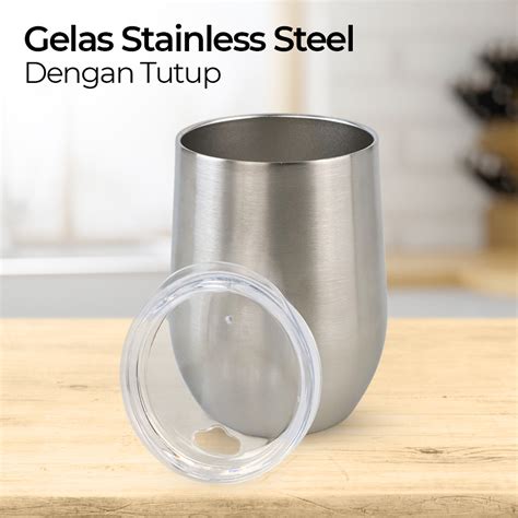 Menyimpan Gelas Stainless Steel dengan Baik