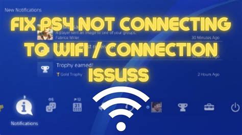 PS4 connectivity issues