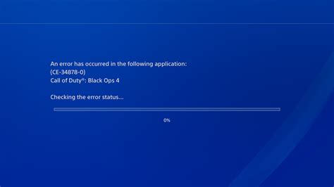 PlayStation 4 error codes