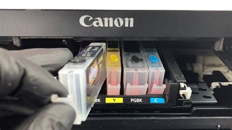 Printer Canon IP2770 Memasang catridge tinta 