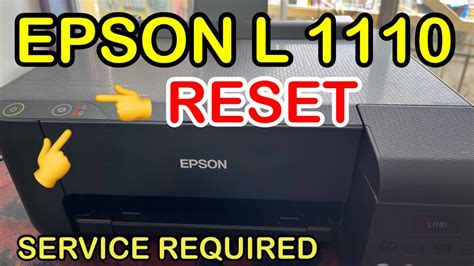 Cara Mudah Reset Epson L1110 di Indonesia