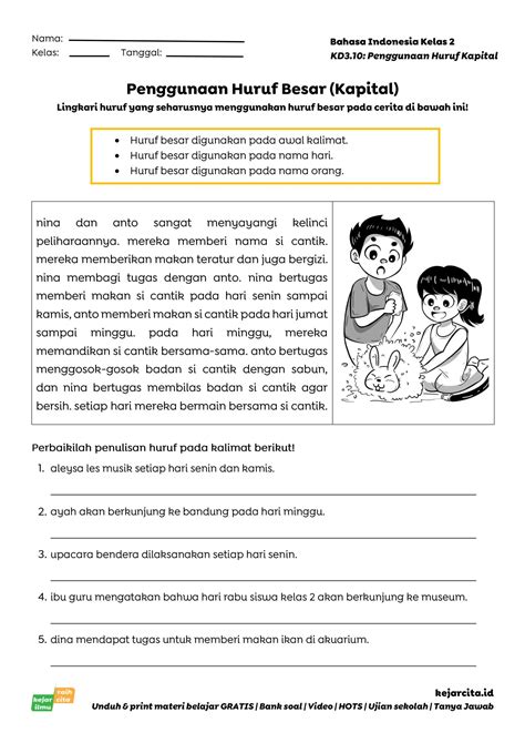Soal UKK Bahasa Indonesia Kelas 7 Semester Genap - Soal Isian