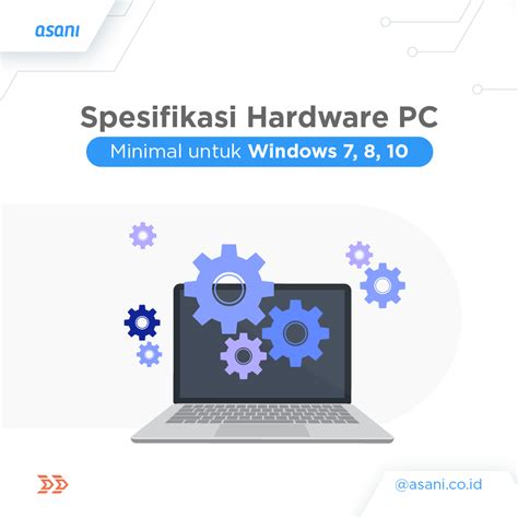 Spesifikasi Hardware untuk menginstal Windows 10