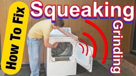 Squeaking (or Squealing) dryer sounds
