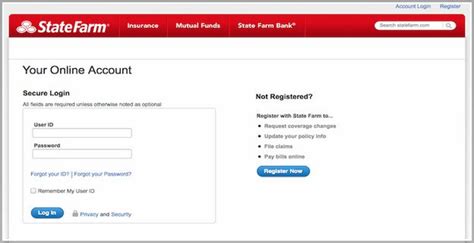 State Farm website