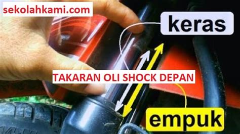 Takaran Oli Shock Depan Yamaha