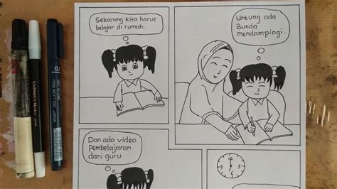 Tema di dalam menggambar komik in Indonesia