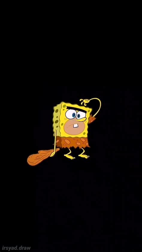 Wallpaper Spongebob viral Indonesia