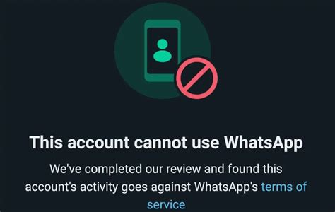 WhatsApp GB banned