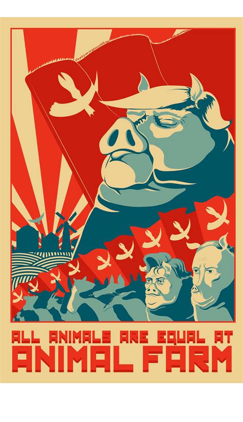 Animal Farm Propaganda Poster