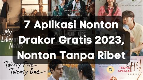 Aplikasi Nonton Drakor Gratis