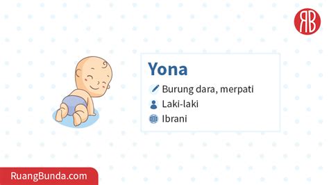 Karakteristik yang Tertanam dalam Nama Yona
