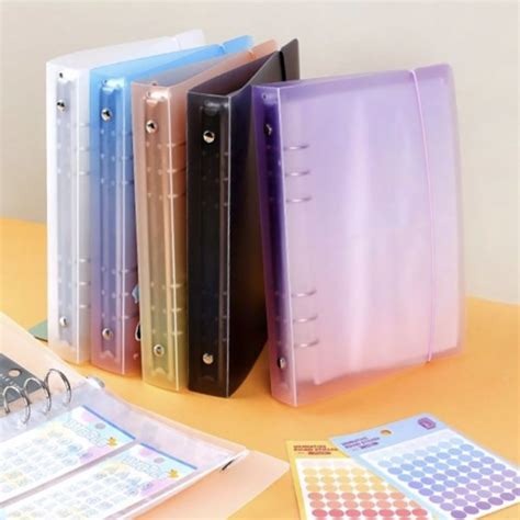 Binder A5 with dividers