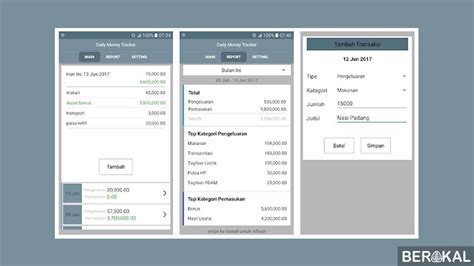 Contoh Aplikasi Keuangan