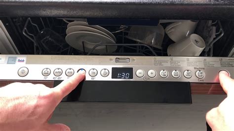 dishwasher turned off