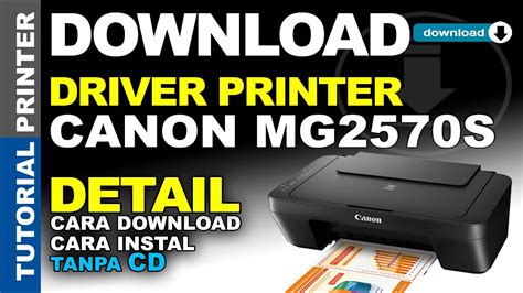 Driver Printer Canon MG2570S dari Situs Resmi Windows dan MacOS