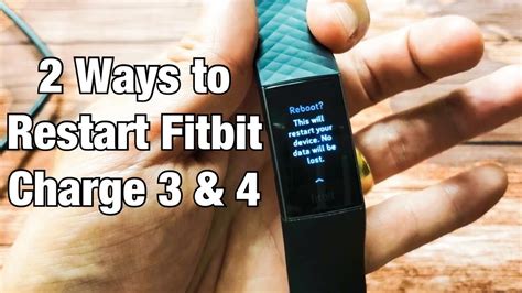 fitbit charge 3 restarting