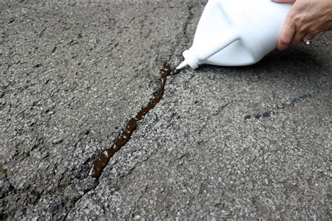 Fixing Cracks in Driveway