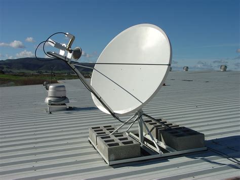 Grounding satellite dish image