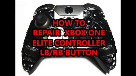 Cleaning Xbox Elite 2 controller LB button