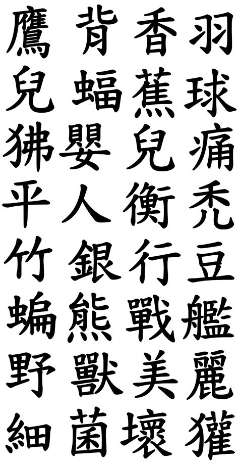 kanji alphabet