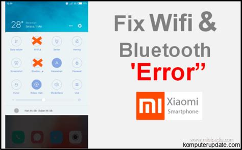 Bug koneksi bluetooth Xiaomi