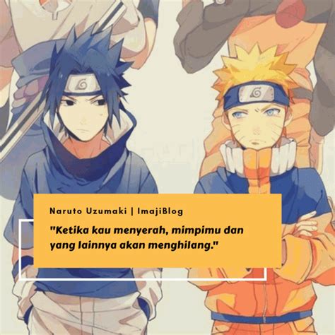 Naruto Uzumaki memiliki semangat yang kuat