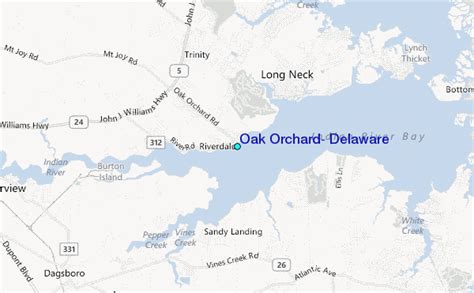 Oak Orchard Tides