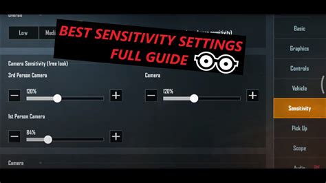 Master One Sensitivity Setting at a Time