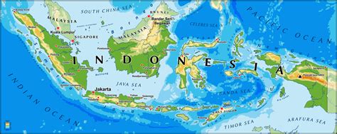 map of rivers in indonesia