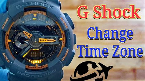 Time Zone Change on Casio Watch