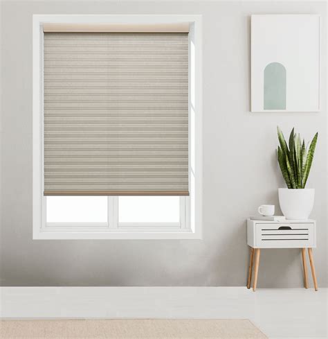 uneven honeycomb blinds with cord