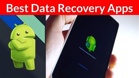 view data options in recovery app