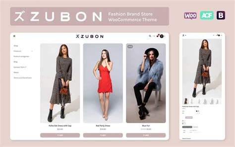 zubon in fashion
