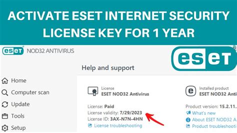 free eset license