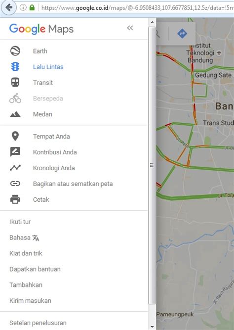Cara Mudah Mengetahui Jalan Macet di Google Maps di Indonesia