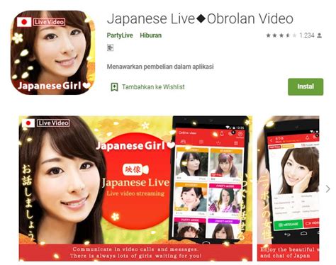 Aplikasi di Jepang