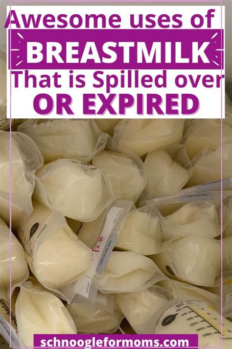 Expired breast milk