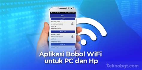 Aplikasi Bobol Wifi untuk PC