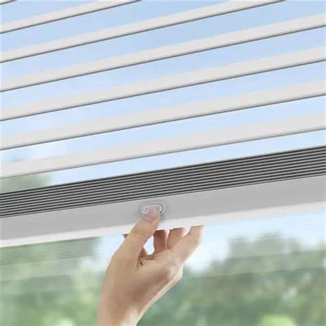 High Up and Large Blinds in Levolor Push Button Blind Repairs