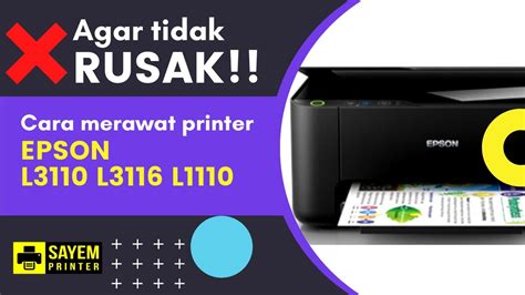 Tips Merawat Printer Epson L1110